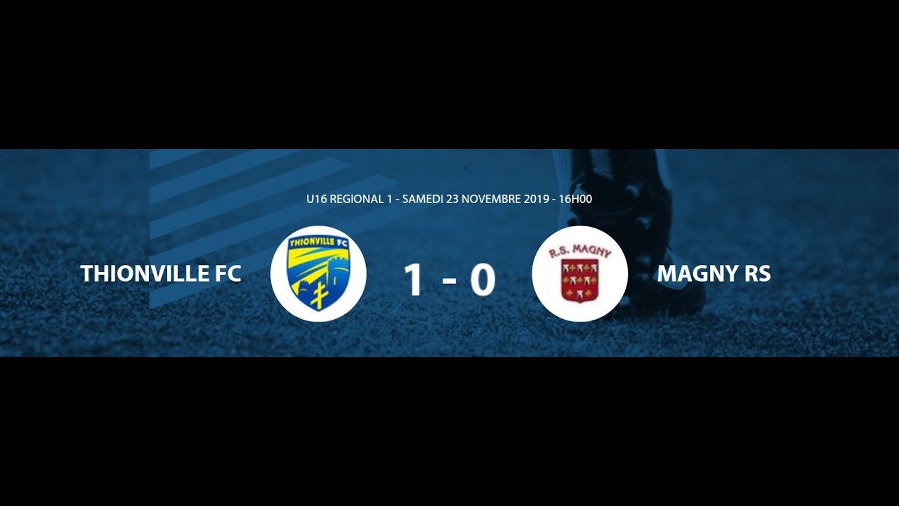 U16R1 - Journée 9 - Thionville FC/Magny RS - 23 Novembre 2019