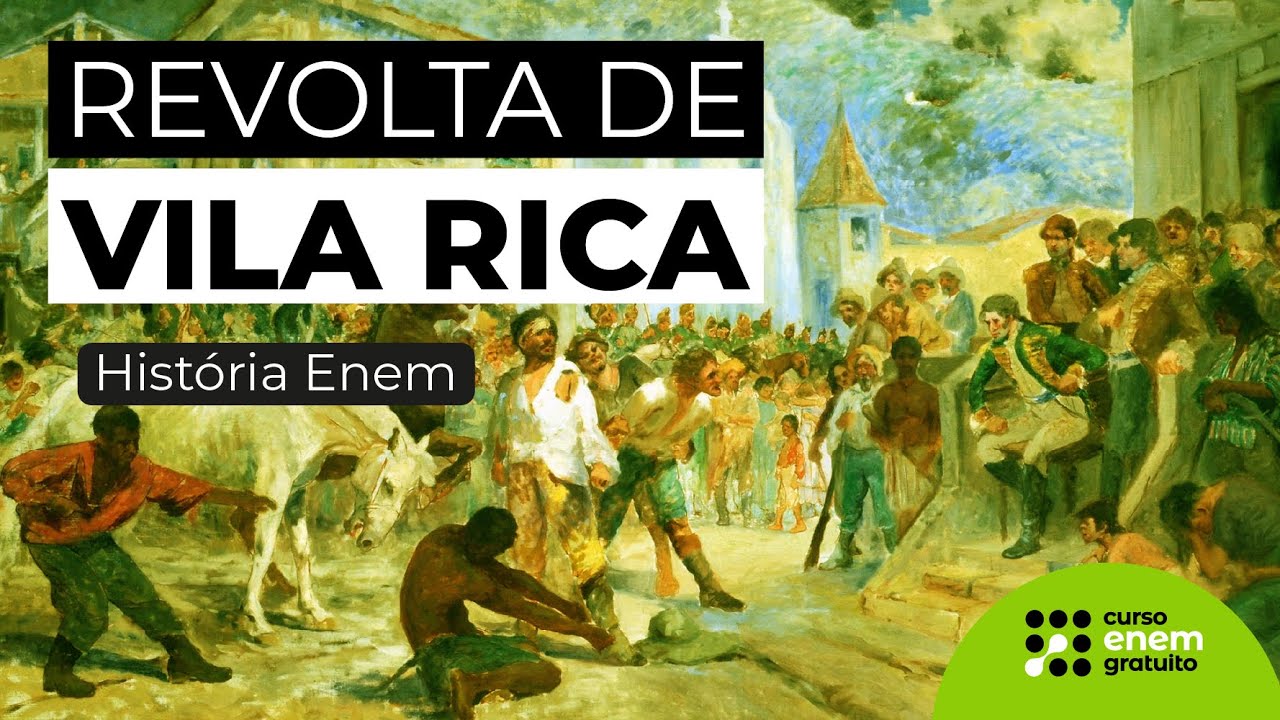 REVOLTA DE VILA RICA: resumo, causas e consequências | História para o Enem | Felipe de Oliveira