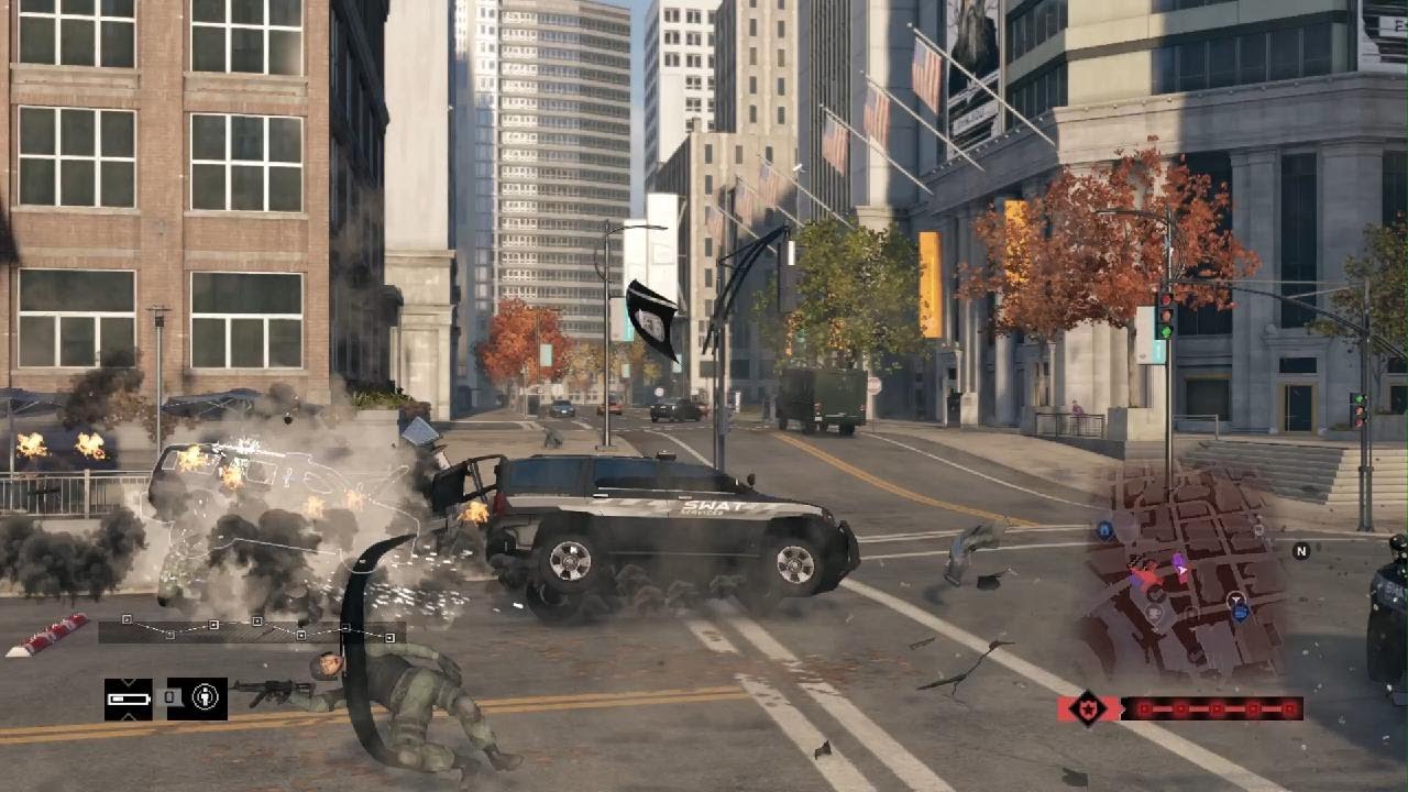 WATCH_DOGS - LEVEL 5 POLICE SHOOTOUT REALISTIC MODE