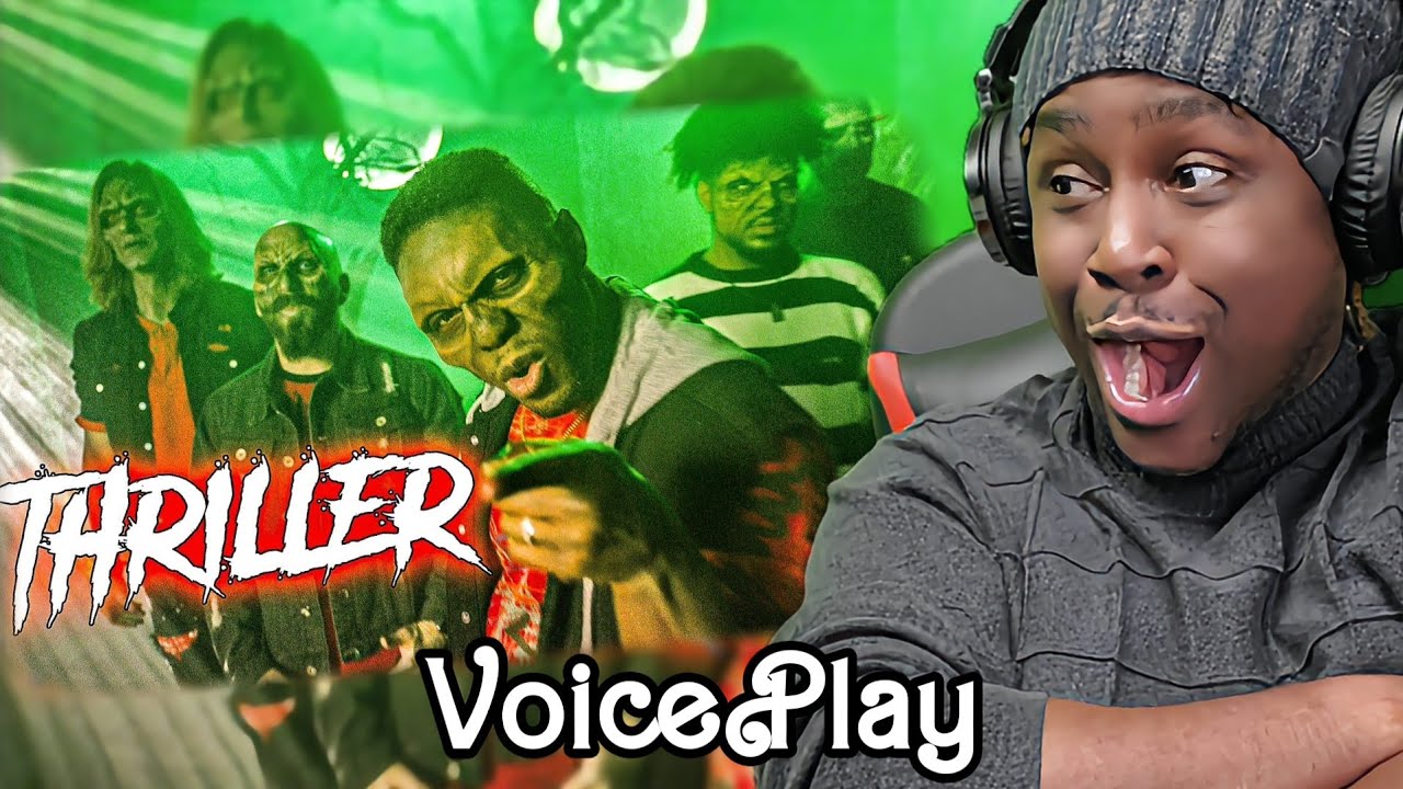 LeoJ Reacts To THRILLER - Michael Jackson (acapella) VoicePlay ft. J.None