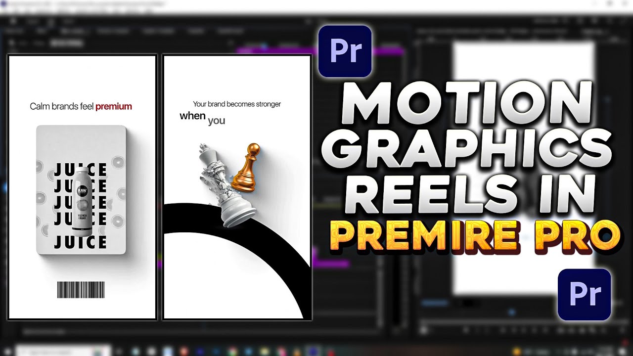 Aesthetic Minimal Motion Graphics Reels – Premiere Pro Clean Edit