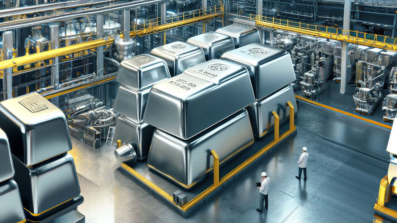 Как производится серебро