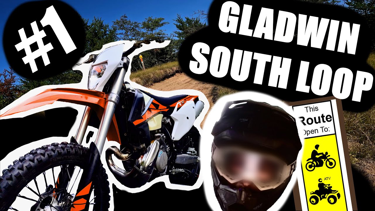 Gladwin ORV Trails South Loop #1 - KTM 300 XC-W