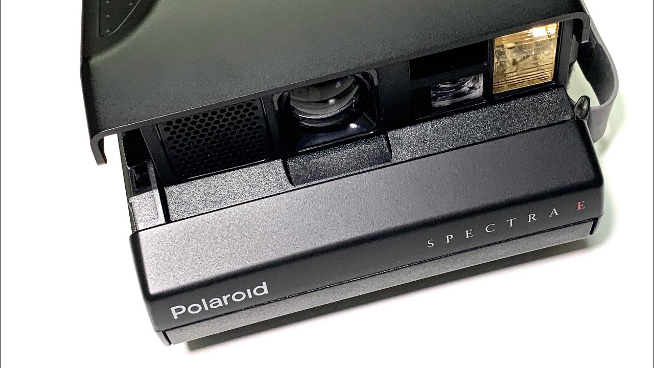 1985 Vintage Compact Polaroid Camera - Polaroid Spectra E Quick Unboxing