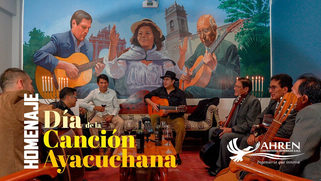 Trio Ayacucho y Angel Bedrillana - Homenaje en el Día de la Canción Ayacuchana (LIVE)