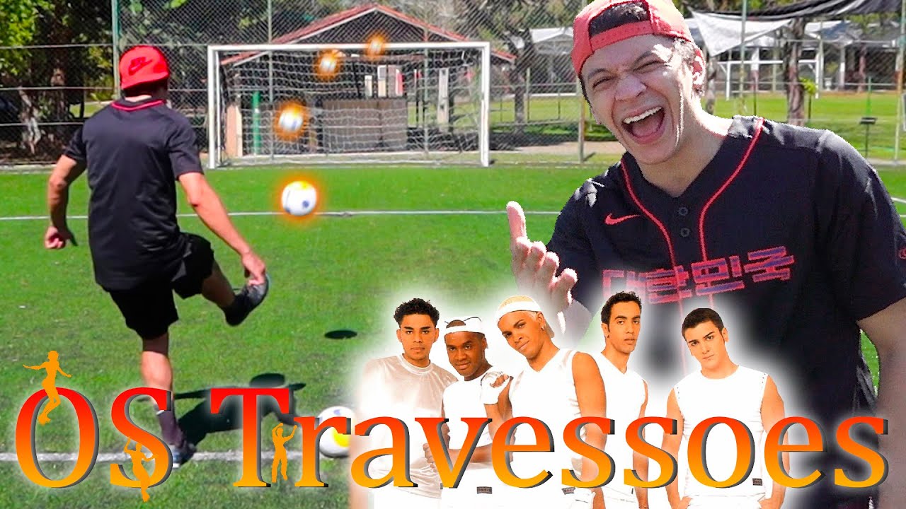 DESAFIO DO TRAVESSEIRO COM OS TRAVESSOS OUVINDO TRAVESSÃO