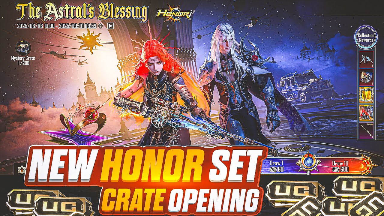 New Honor Set + New M24 Honor Skin & Ultimate Set Crate Opening 🔱 BGMI/PUBG