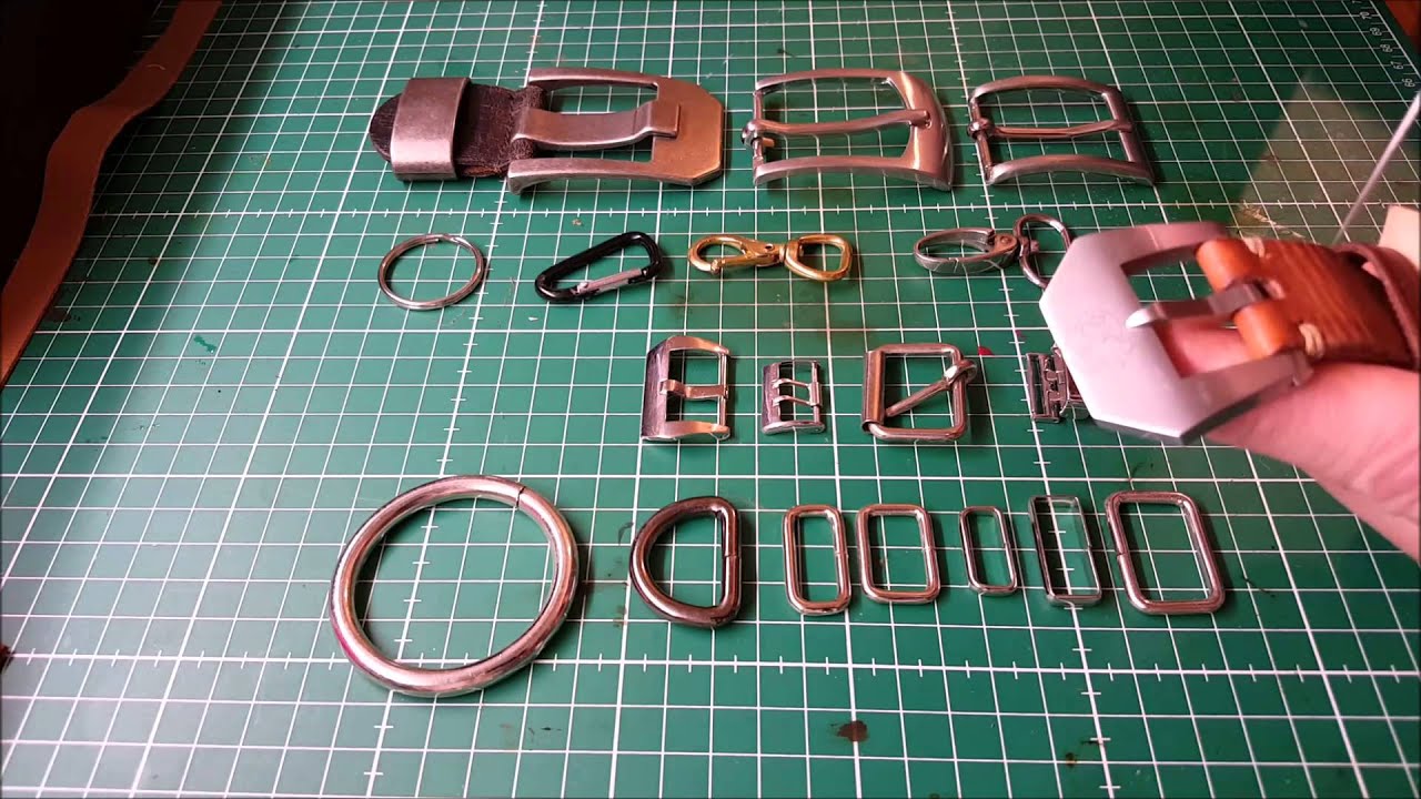 Metallbeschläge und Hardware für Leder Teil 1