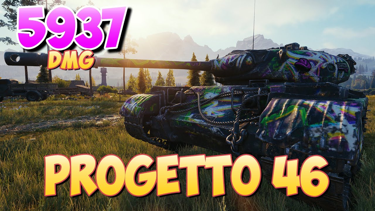 Progetto 46 - 7 Фрагов 5.9K Урона &bull; Безумное возвращение! &bull; Мир Танков