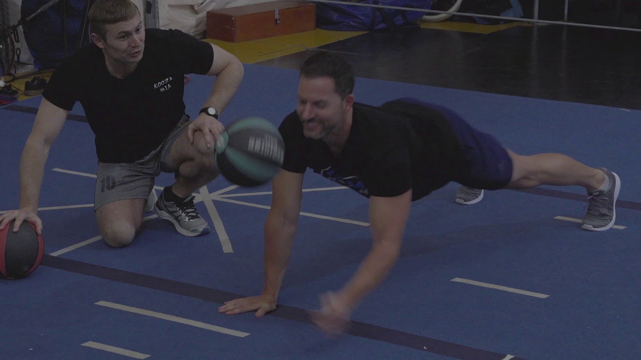 Abs and stability work with Cirque du Soleil's KOOZA