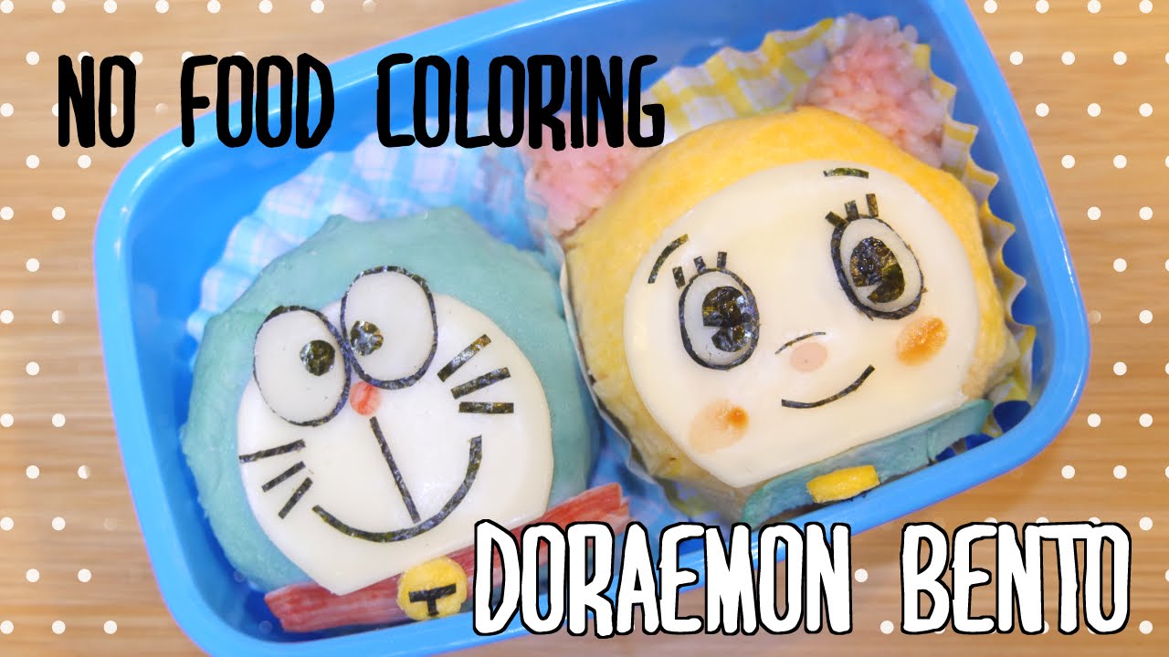 Doraemon Bento Box Tutorial ドラえもん弁当の作り方