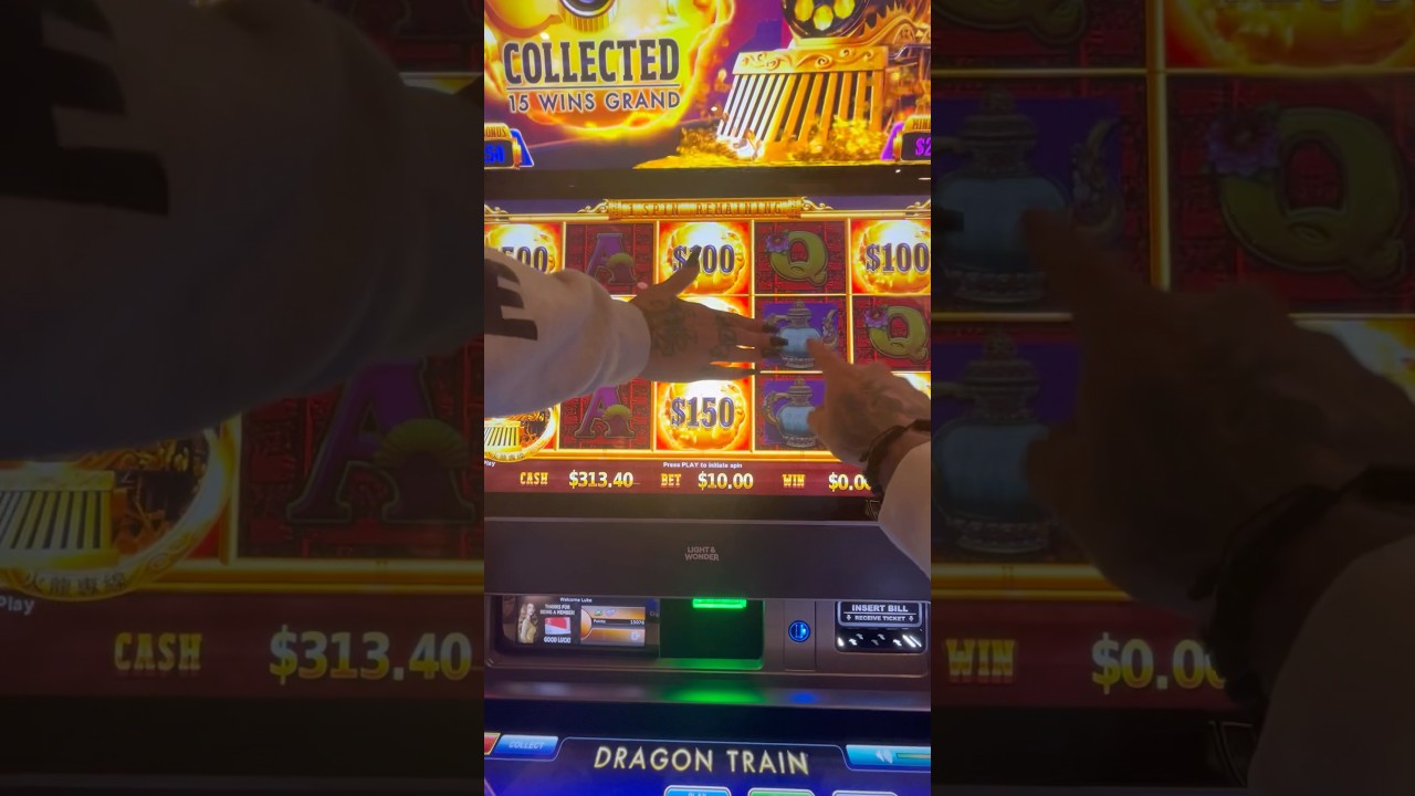 Dragon Train loved to pay!! I miss this game! #casino #dragontrain #slot #gamble #win #bonus