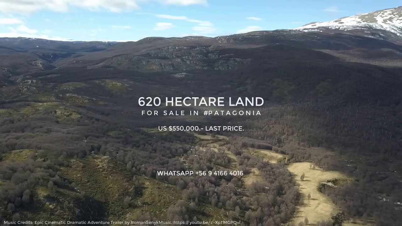 620 hectare land for sale in #Patagonia #Chile