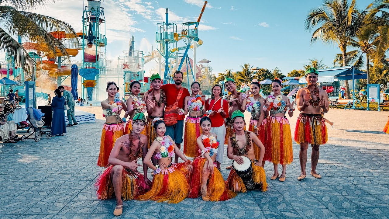 Вьетнам Дананг #09 Парк развлечений Vinwonders Nam Hoi An