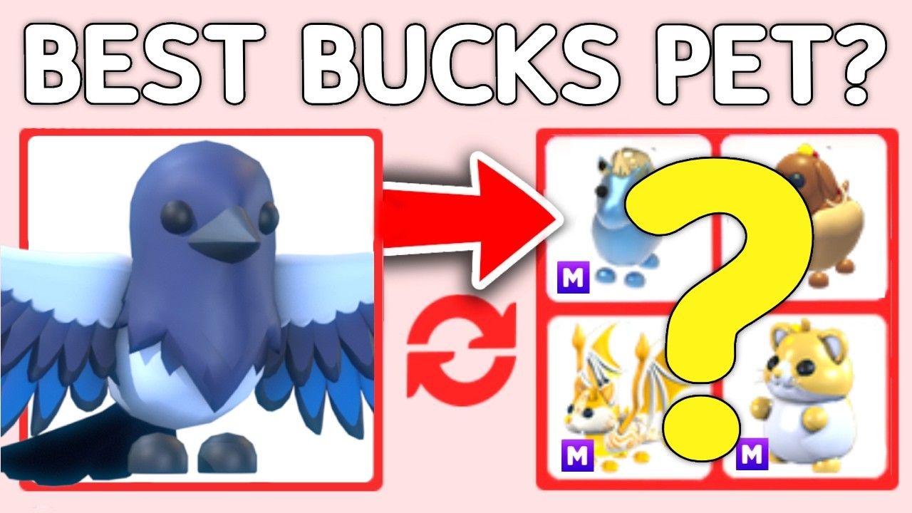 Adopt Me Best Bucks Pet? Trading Magpies