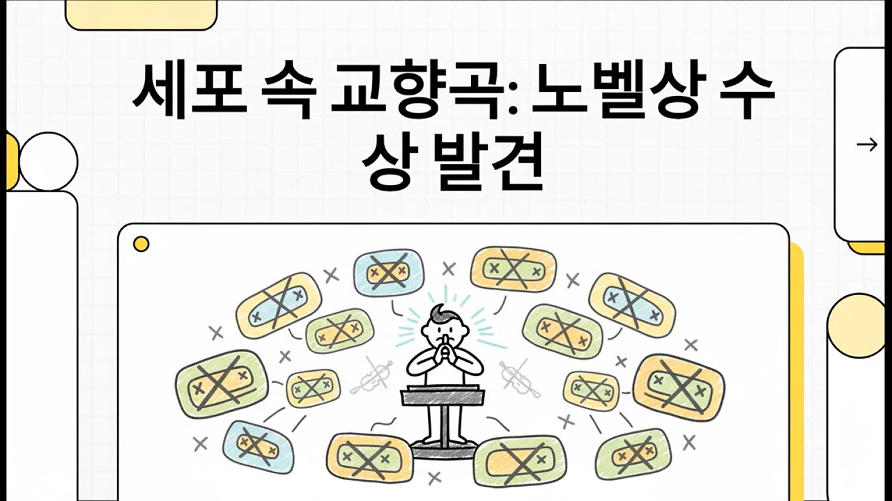 2024 노벨 생리의학상 마이크로RNA 발견·유전자 발현 조절 앰브로스·루브컨 2024 Nobel Physiology or Medicine Ambros, Ruvkun