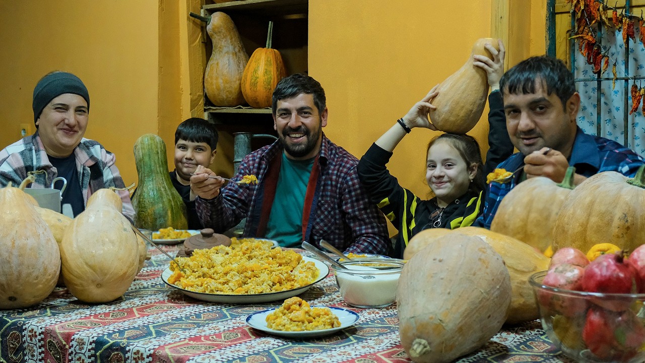 Don't Miss Out! 🎃 Grandma’s Ancient Azerbaijani Pumpkin Recipe You've Never Seen! ✨