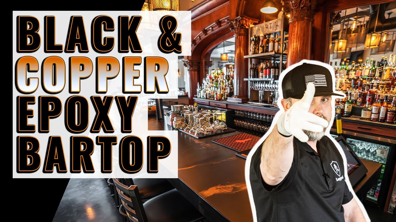 Epic Epoxy Transformation | Coating a Massive Countertop with Stunning Results