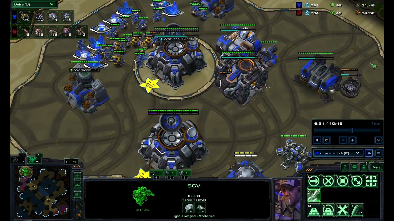 SC2 - Platinum league TvZ cheese defense