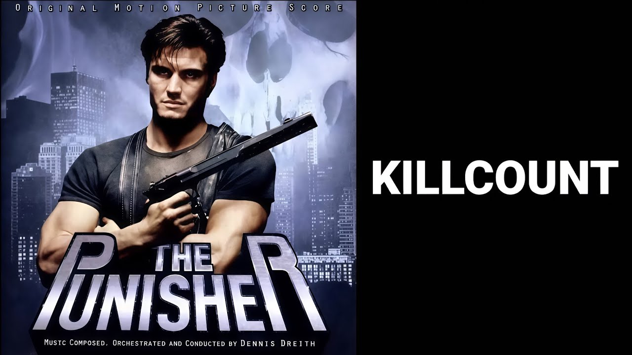 The Punisher (1989) Dolph Lundgren Killcount