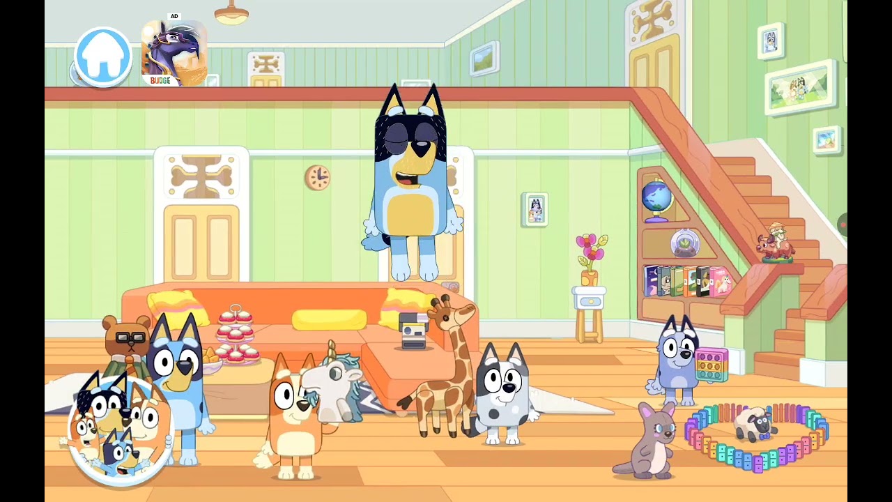 Rodzinka Bluey w grze: ,,Bluey: Let's Play!