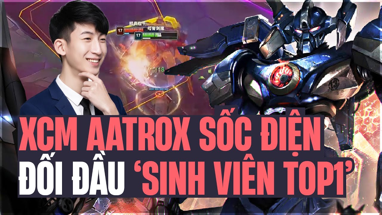 XIAOCHAOMENG ĐẠI CHIẾN TOP 1 SINH VIÊN VAYNE TRUNG QUỐC THẬP BÁT VỚI CON AATROX SỐC ĐIỆN VÀ CÁI KẾT