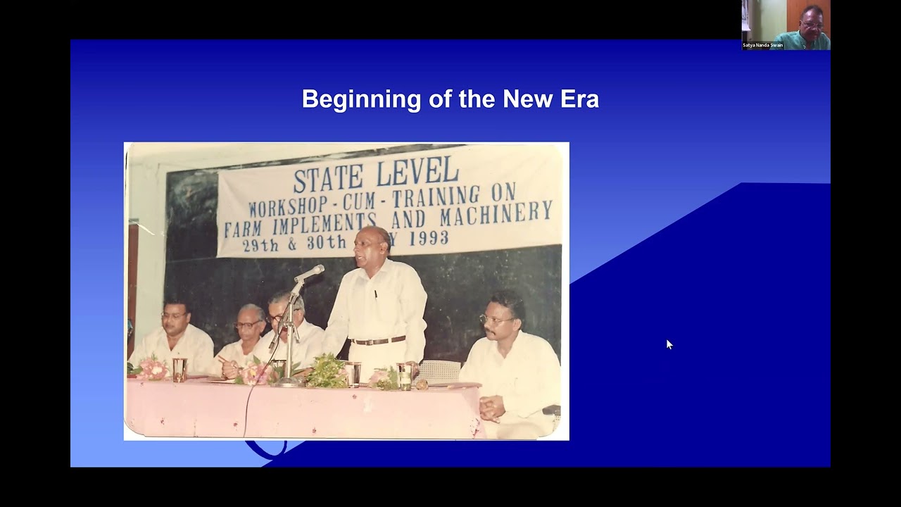 TEA TALK 2: How can Agricultural Engineers contribute to socio-cultural-political economy of Odisha?