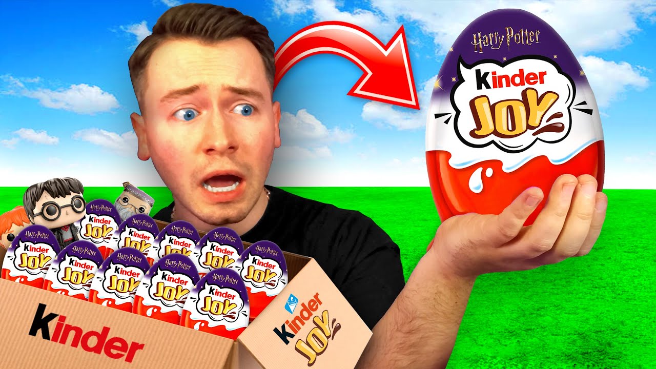 ICH öffne 100 KINDER JOY in HARRY POTTER Edition!!