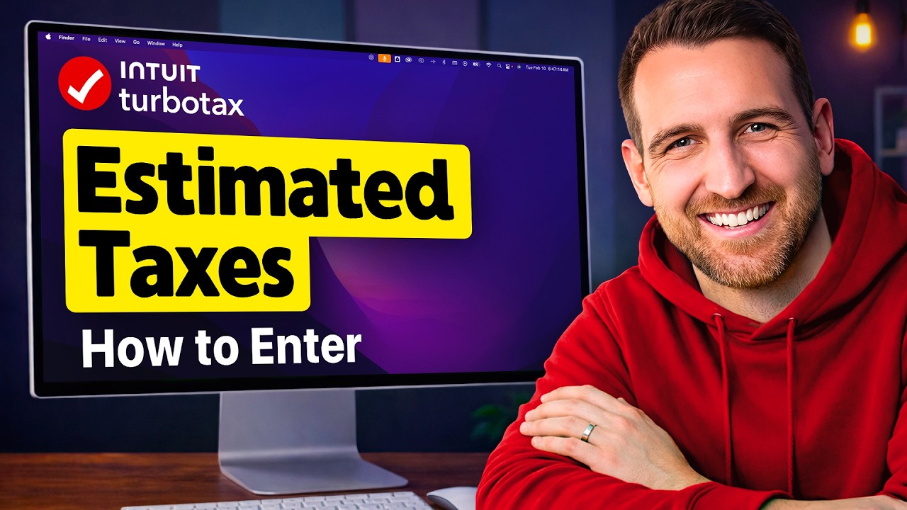 Как ввести предварительные налоговые платежи в TurboTax (2025-2026 гг.)