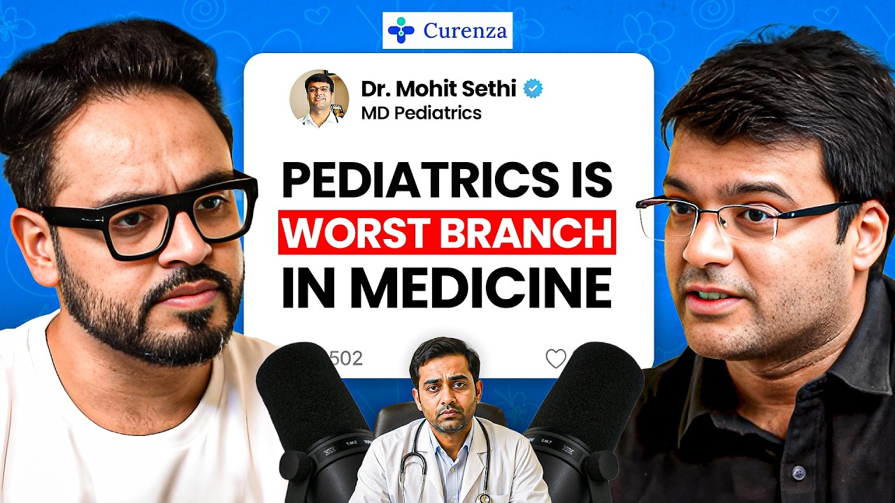The Ugly Truth About Becoming a Pediatrician in India | Salary, Workload & Reality | Dr. Mohit Sethi