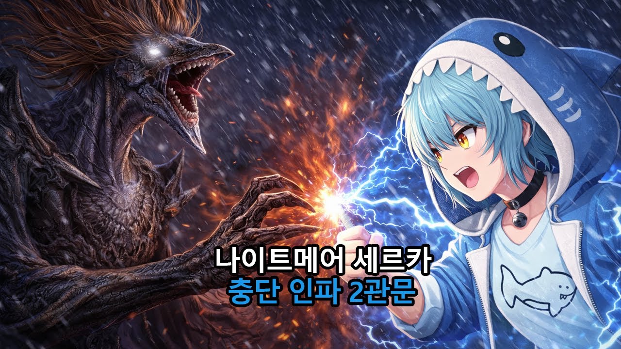 1755 충단 충격 억제 인파 나이트메어 세르카 2관문 밑줄 강투
