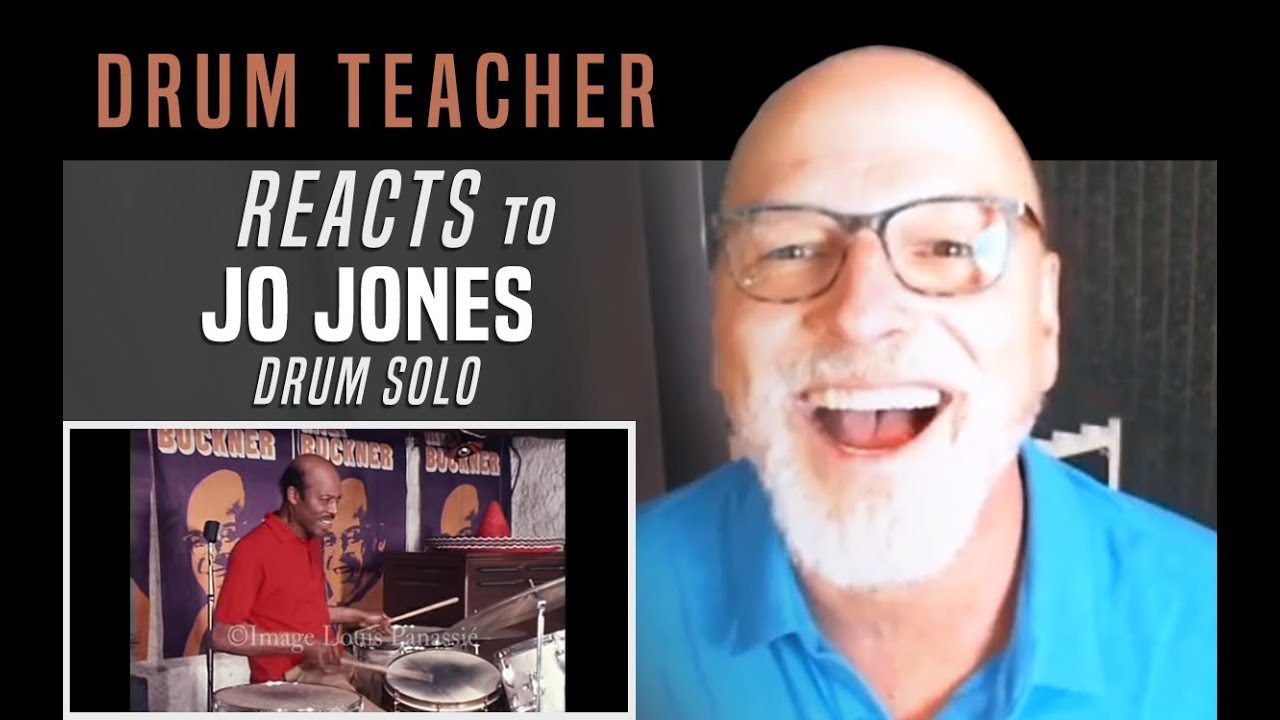 Drum Teacher Reacts to Jo Jones - Drum Solo