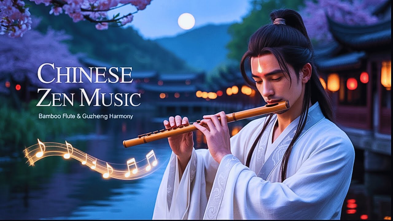 Calm Chinese Zen Music | Bamboo Flute, Erhu & Guzheng | Deep Sleep, Meditation, Stress Healing