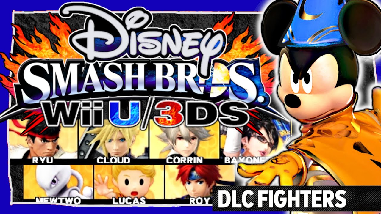 What if Disney made DLC for Super Smash Bros for Nintendo 3DS and Wii U??
