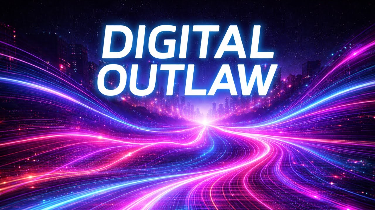 Digital Outlaw – Dark Cyberpunk Synthwave | AI Music