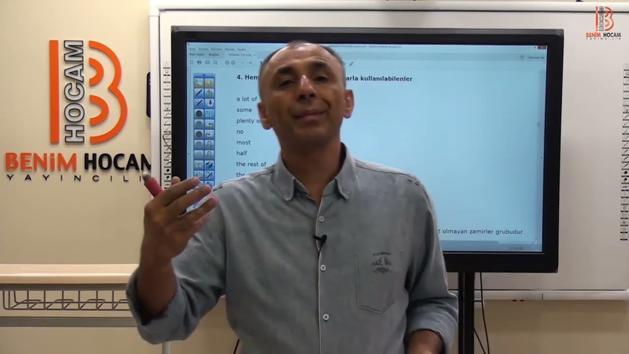 22 Sıfırdan Sınava YDS   YÖKDİL   YKSDİL   DETERMINERS QUANTIFIERS   Fatih ÇÖMEZ