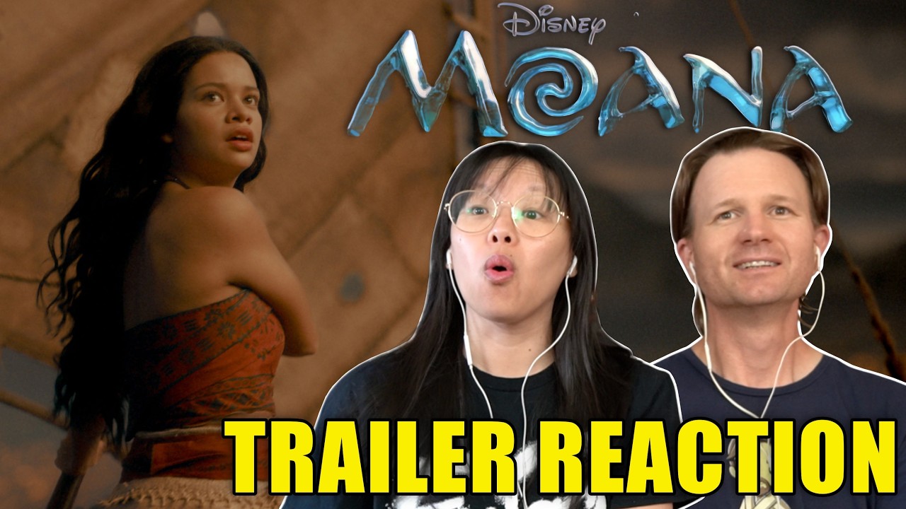 ЧИ-ХУ! Моана (фильм) Официальный трейлер | Реакция и обзор