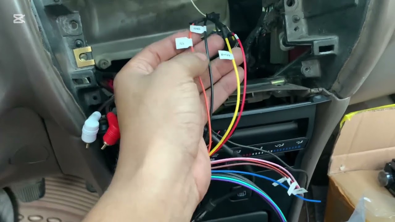 Instalación de radio Android con kit de corolla 93/97 parte 2