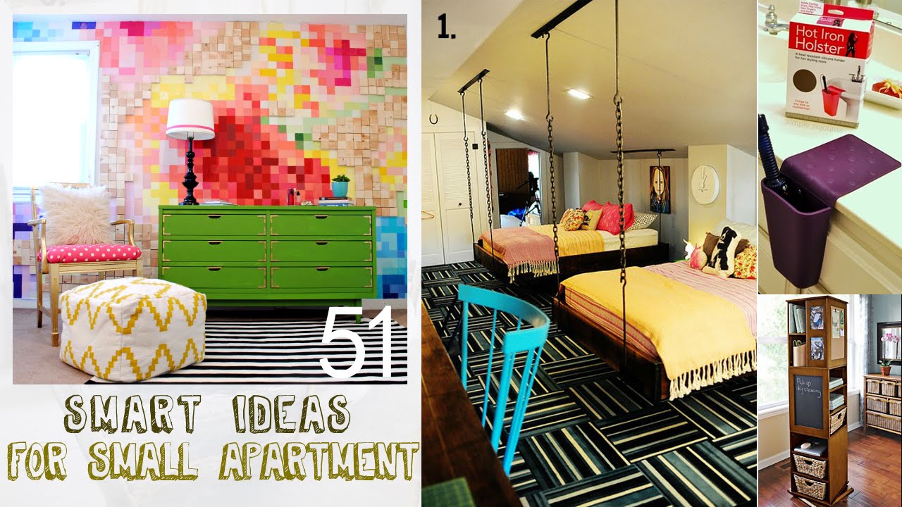 51 Smart decor ideas for Small Apartment