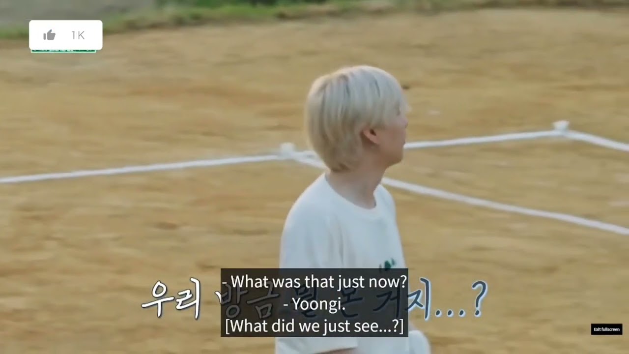 BTS Playing Foot Volleyball (SUGA BEING SILLY) - IN THE SOOP SEASON 2. EP 3 (EDITED).