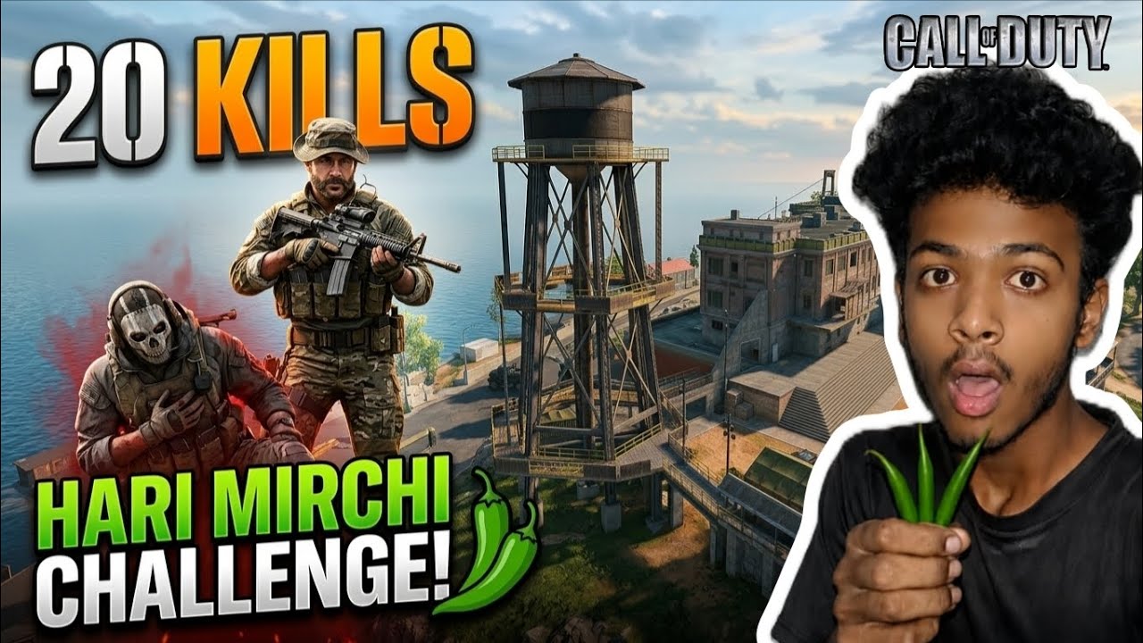 Death = 1 Hari Mirchi 🌶️🥵 COD Mobile Challenge