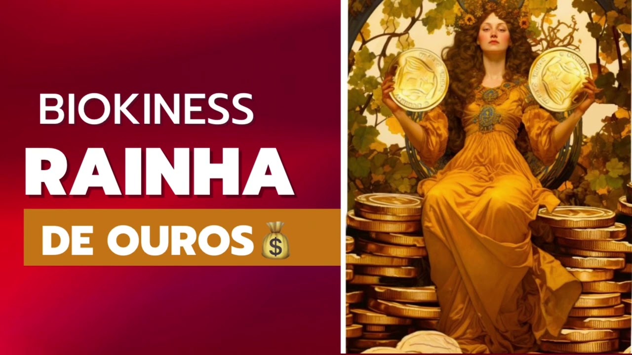 Biokiness Rainha de Ouros-  a prosperidade será realidade na sua vida💵