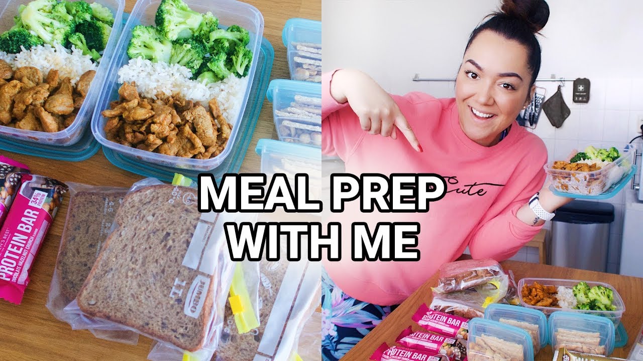 Meal Prep With Me!  - Maaltijden voor afvallen + Handige Meal Prep Tips!