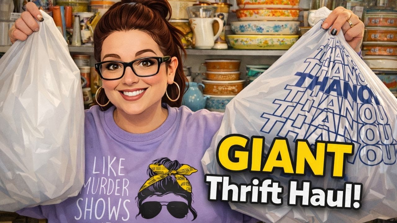 Thrift Haul in Florida | Vintage Kitchen & Glassware Finds