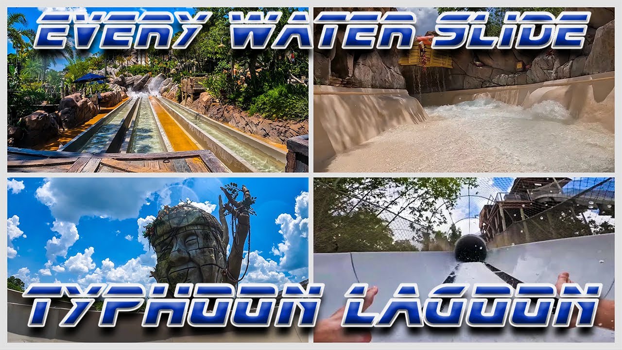 EVERY Water Slide at Typhoon Lagoon | POV's