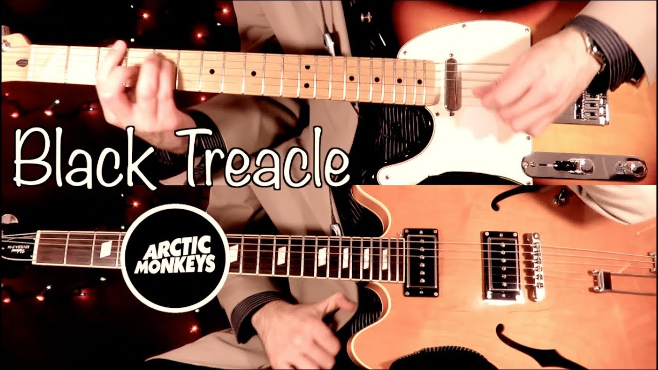Arctic Monkeys - Black Treacle ( Guitar Tab Tutorial & Cover )