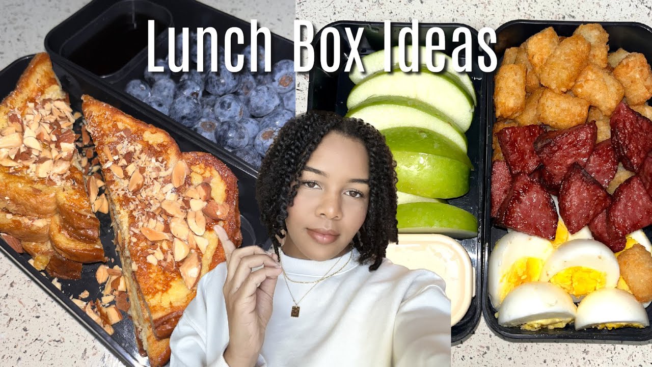 Lunch box ideas for work and school