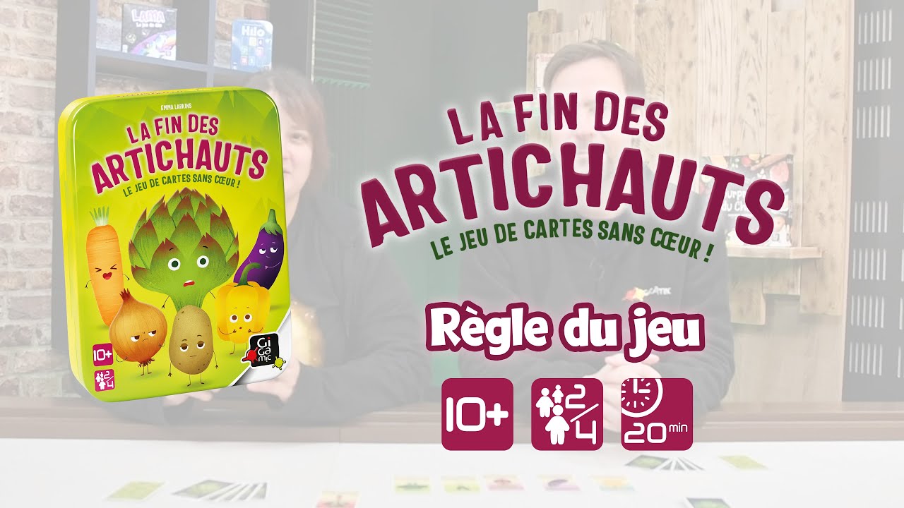 GIGAMIC - La fin des artichauts : la règle du jeu.