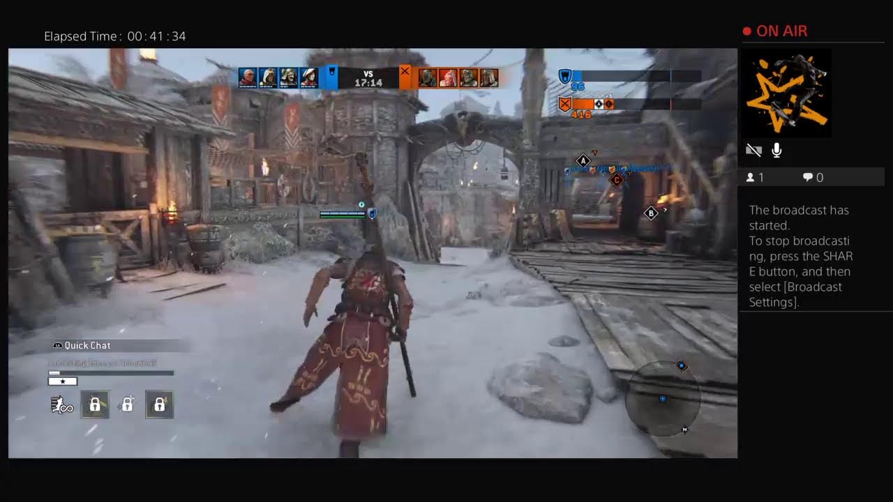 For Honor tune in and chat or join all night