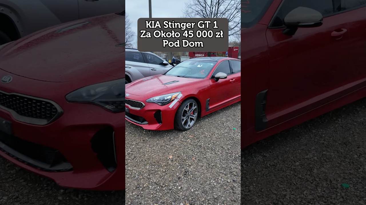 KIA Stinger GT 1 Za Około 45 000 zł Pod Dom